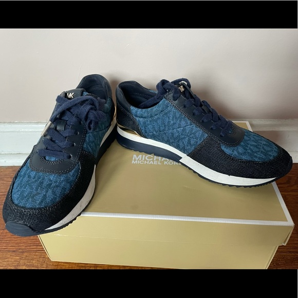 Michael Kors Denim Sneakers - Picture 3 of 4